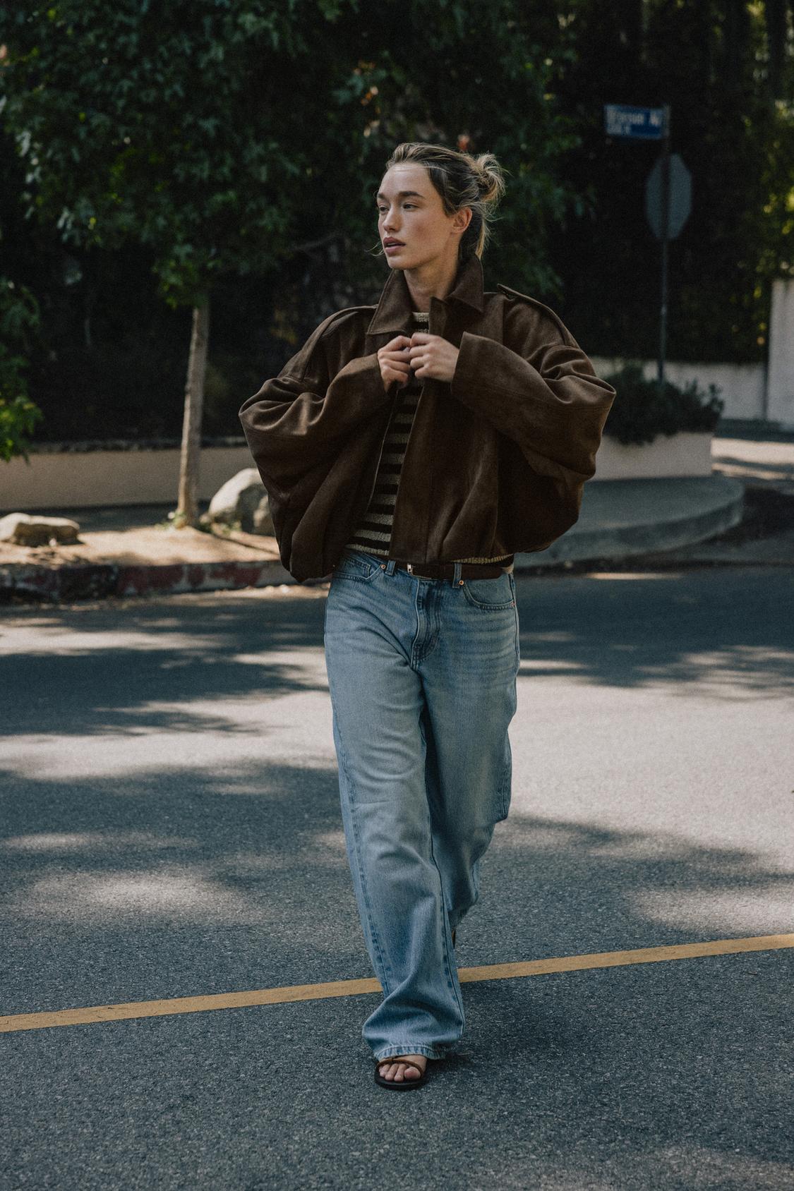Nadia Suede Jacket