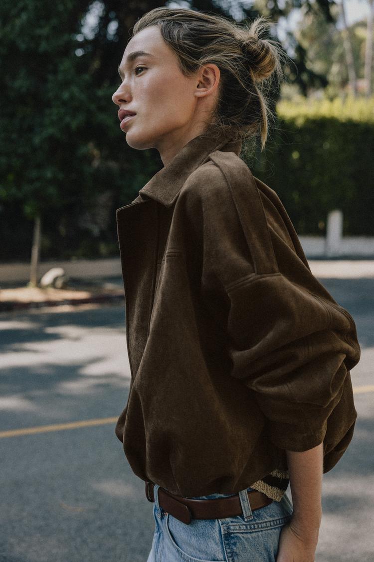 Nadia Suede Jacket