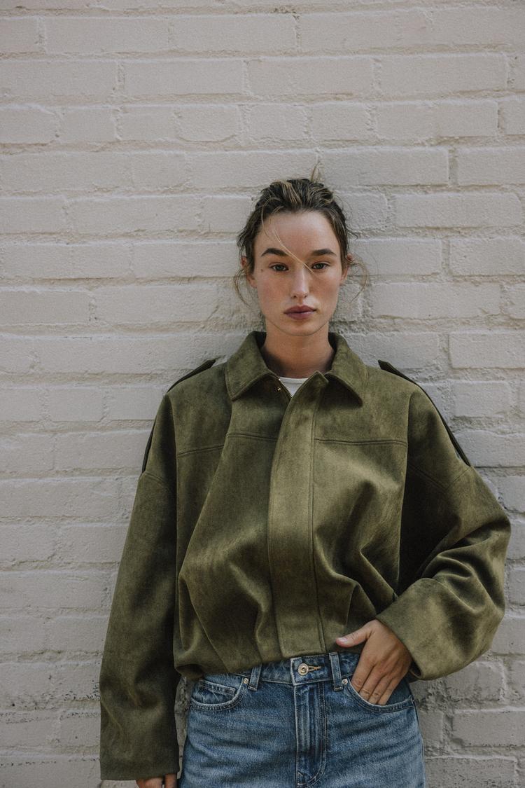 Nadia Suede Jacket